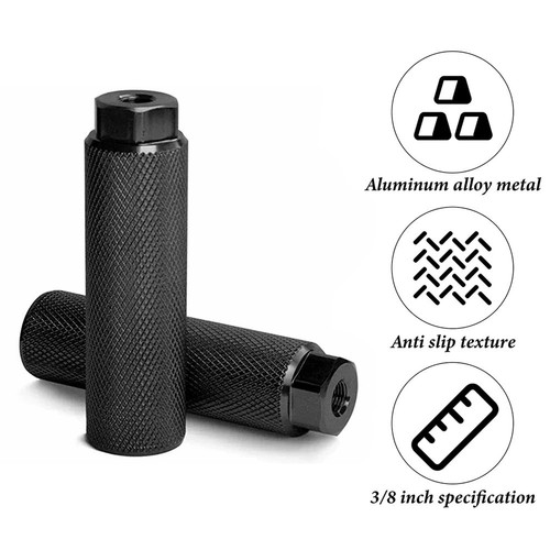 1pc bike alloy foot stunt - alloy, pegs