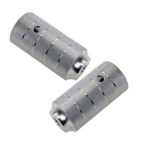 Alloy stunt pegs 14mm silver - alloy, |